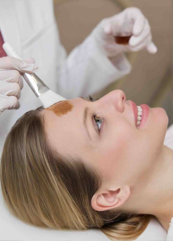 Chemisches Peeling Mouseover